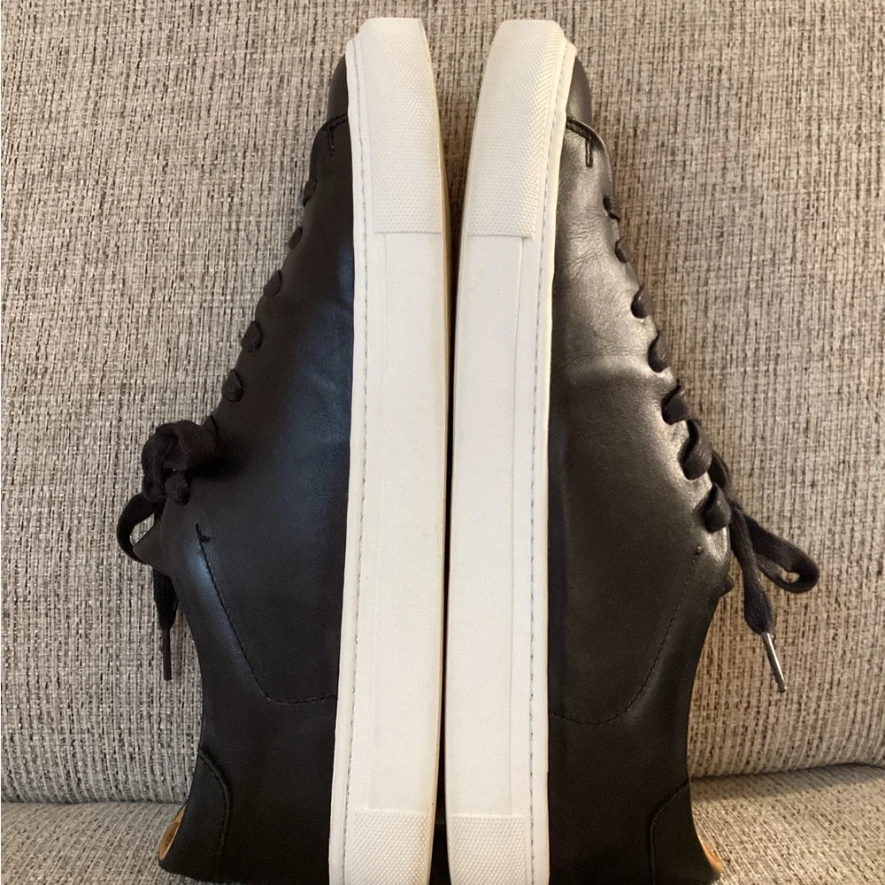 Beckett Simonon Black Leather Sneakers 11.5 44.5 common projects